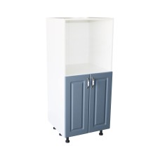 Soldat 60 cu 2 usi cu spatiu cuptor Zebra MDF albastru drept